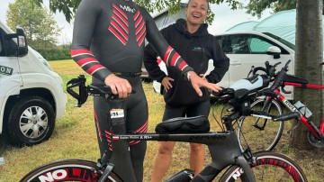 "To wyzwanie bardziej dla głowy niż ciała". Stefan Wojtas z Człuchowa opowiada o kulisach ukończenia triathlonu na dystansie 10-krotnego Ironmana (FOTO, WIDEO)