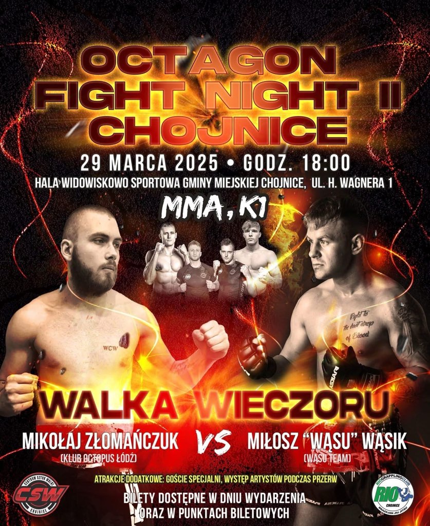 Amp futbol i MMA. Krzysztof Kowalik mówi o zgrupowaniu reprezentacji Polski, a zawodnicy Centrum Sztuk Walki Chojnice o nadchodzącej gali