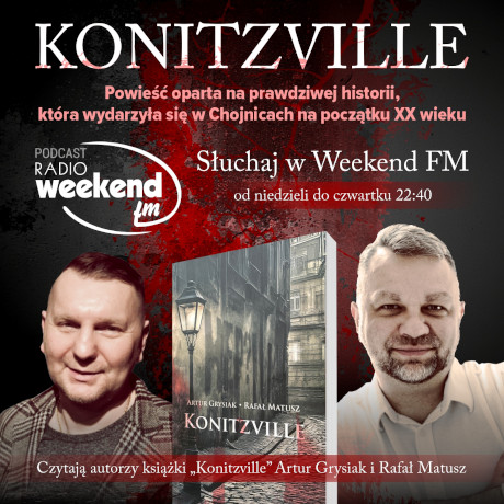 Kafelek audiobooka: Konitzville. Posłuchaj powieści w Weekend FM