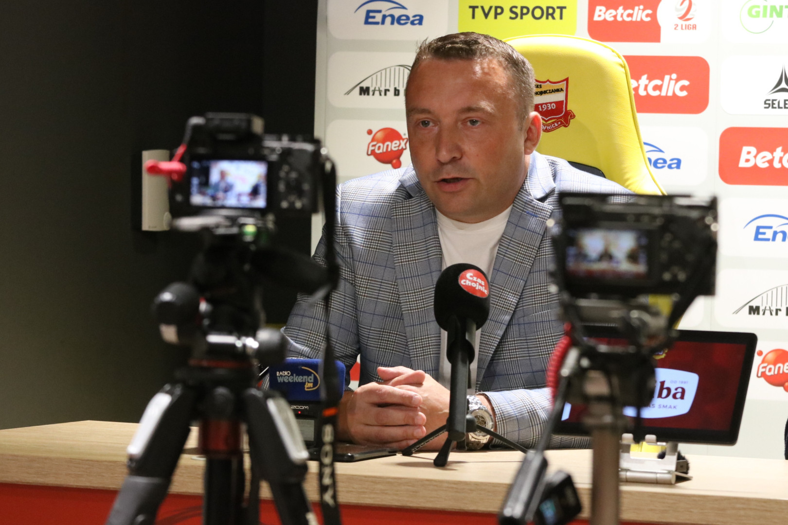 Z Faustyną Kotłowską o wygraniu plebiscytu "Guttmanny 2025" i z Damianem Wróblem o jesieni w Chojniczance (i losowaniu Pucharu Polski)