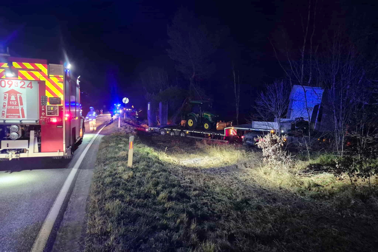 Dwa zdarzenia drogowe w powiecie bytowskim. W jednym obcokrajowiec prowadził bez prawa jazdy