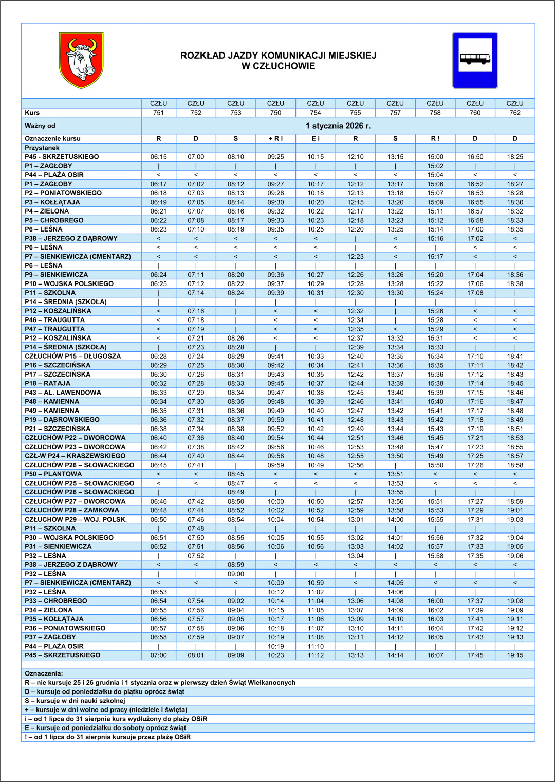 Darmowa komunikacja miejska w Człuchowie po nowemu. Zmiana trasy, rozkładu jazdy, przewoźnika i autobusu