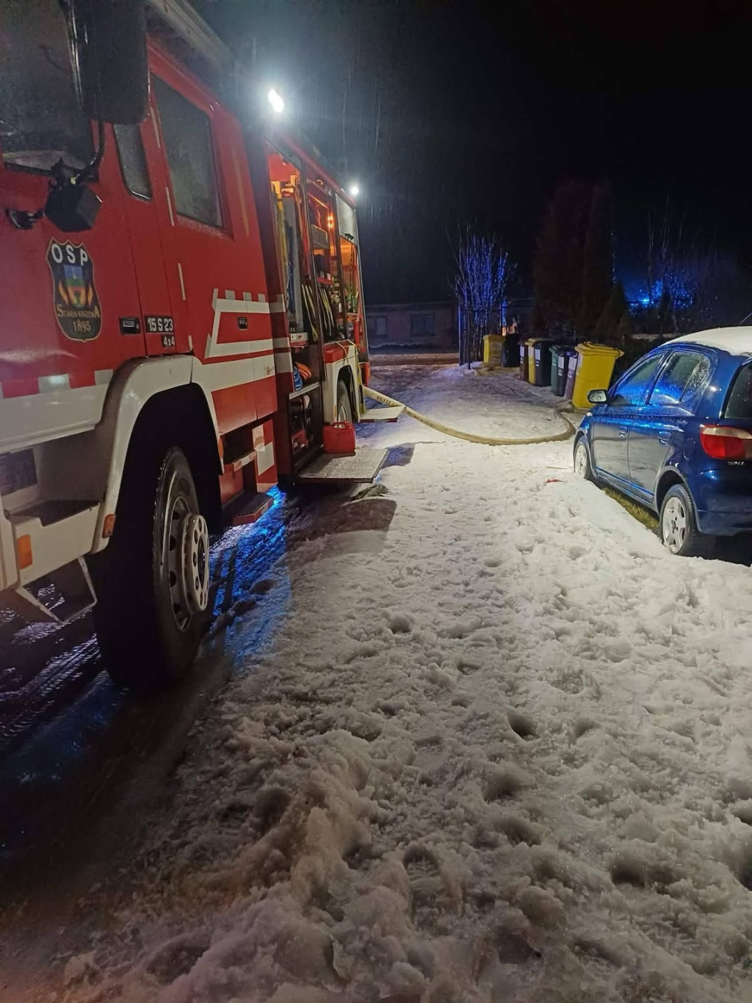 Tragiczny pożar w budynku wielorodzinnym, w miejscowości Góra, w gminie Stara Kiszewa. Nie żyje mężczyzna (AKTUALIZACJA)